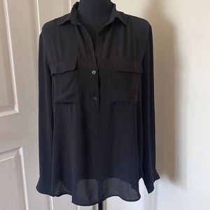 Ann Taylor sheer blouse